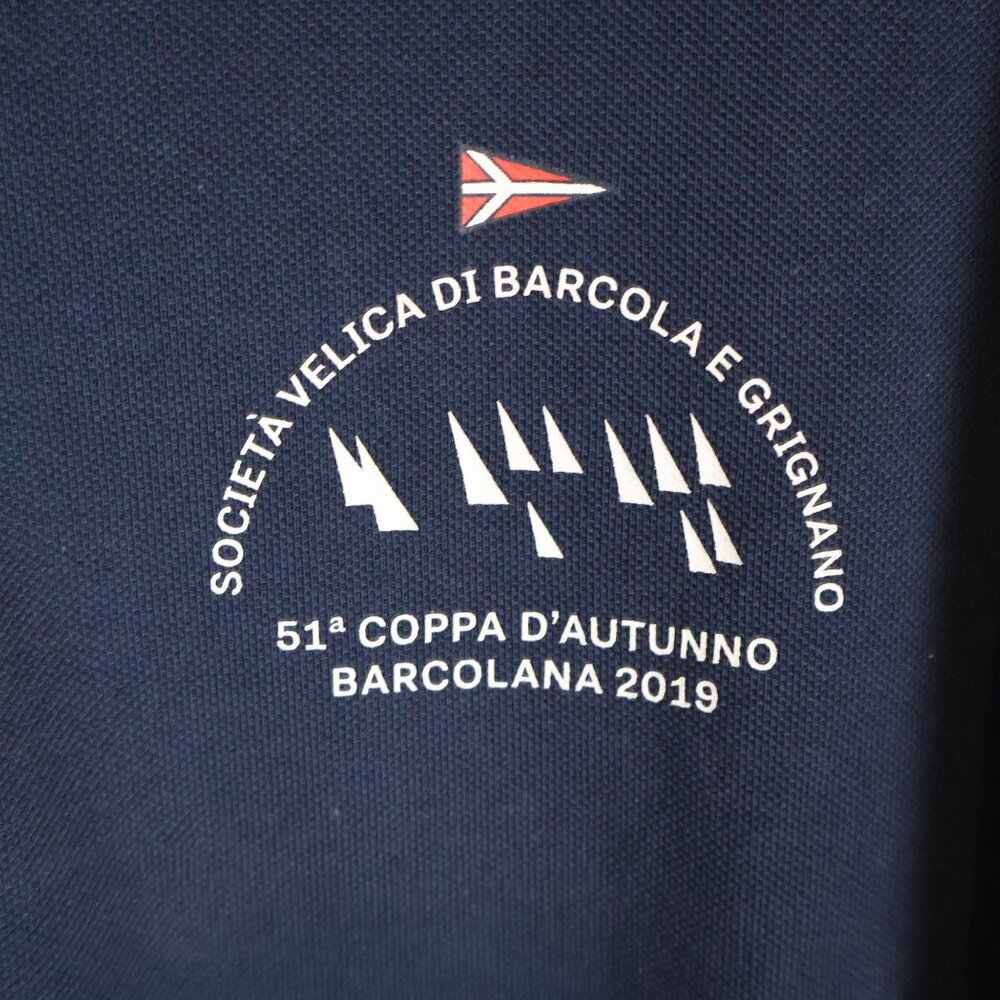 North Sails Barcolana 51 Regatta Polo Shirt Men 2XL Blue Sailing Limited Edition - Picture 5 of 15